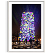 Laden Sie das Bild in den Galerie-Viewer, Leeuwarden Luna Light Festival 2022 - Oldehove TIME DRIFTS (signed + Frame)