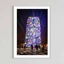 Laden Sie das Bild in den Galerie-Viewer, Leeuwarden Luna Light Festival 2022 - Oldehove TIME DRIFTS (signed + Frame)