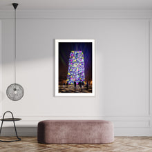 Laden Sie das Bild in den Galerie-Viewer, Leeuwarden Luna Light Festival 2022 - Oldehove TIME DRIFTS (signed + Frame)