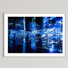 Laden Sie das Bild in den Galerie-Viewer, Berlin Popkudamm inBetween - Container LIghts 2022 (signed + Frame)