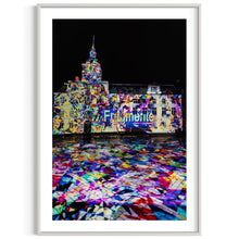 Load image into Gallery viewer, Oldenburg Landesmuseum Schloss TIme Drifts Oldenburg 2023 (signed + Frame)