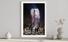 Laden Sie das Bild in den Galerie-Viewer, Leeuwarden Luna Light Festival 2022 - Oldehove TIME DRIFTS (signed + Frame)