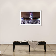 Laden Sie das Bild in den Galerie-Viewer, Leeuwarden Luna Light Festival 2022 - Oldehove TIME DRIFTS (signed + Frame)