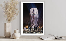 Laden Sie das Bild in den Galerie-Viewer, Leeuwarden Luna Light Festival 2022 - Oldehove TIME DRIFTS (signed + Frame)
