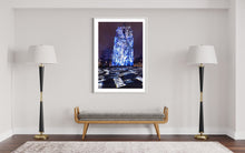 Laden Sie das Bild in den Galerie-Viewer, Leeuwarden Luna Light Festival 2022 - Oldehove TIME DRIFTS (signed + Frame)