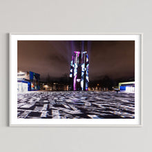 Laden Sie das Bild in den Galerie-Viewer, Leeuwarden Luna Light Festival 2022 - Oldehove TIME DRIFTS (signed + Frame)