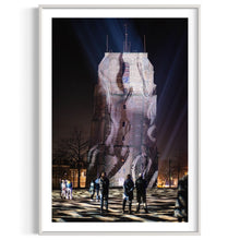 Laden Sie das Bild in den Galerie-Viewer, Leeuwarden Luna Light Festival 2022 - Oldehove TIME DRIFTS (signed + Frame)