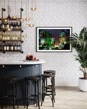 Load image into Gallery viewer, Bochum Liquid times - Extraschicht 2017 Privatbrauerei Moritz Fiege (signed + Frame)