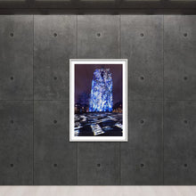 Laden Sie das Bild in den Galerie-Viewer, Leeuwarden Luna Light Festival 2022 - Oldehove TIME DRIFTS (signed + Frame)