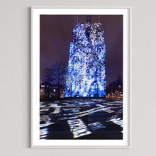 Laden Sie das Bild in den Galerie-Viewer, Leeuwarden Luna Light Festival 2022 - Oldehove TIME DRIFTS (signed + Frame)