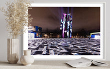 Laden Sie das Bild in den Galerie-Viewer, Leeuwarden Luna Light Festival 2022 - Oldehove TIME DRIFTS (signed + Frame)