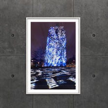 Laden Sie das Bild in den Galerie-Viewer, Leeuwarden Luna Light Festival 2022 - Oldehove TIME DRIFTS (signed + Frame)
