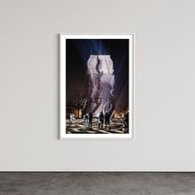 Laden Sie das Bild in den Galerie-Viewer, Leeuwarden Luna Light Festival 2022 - Oldehove TIME DRIFTS (signed + Frame)