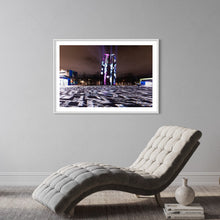 Laden Sie das Bild in den Galerie-Viewer, Leeuwarden Luna Light Festival 2022 - Oldehove TIME DRIFTS (signed + Frame)