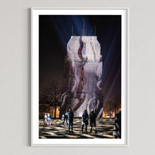 Laden Sie das Bild in den Galerie-Viewer, Leeuwarden Luna Light Festival 2022 - Oldehove TIME DRIFTS (signed + Frame)