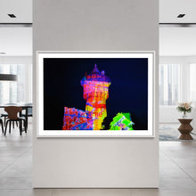 Load image into Gallery viewer, Cuxhaven Wasserturm „Liquid Time“ 2011 (signed + framed)