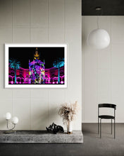Load image into Gallery viewer, Barcelona Sant Pau / Els Llums de Sant Pau 2021 (signed + Frame)