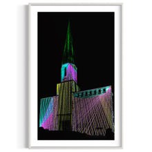 Load image into Gallery viewer, Weilheim Ev. Apostelkirche 500 - Kirche im Licht/ Church in the light 2017 (signed + Frame)