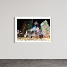 Laden Sie das Bild in den Galerie-Viewer, Berlin / Potsdamer / Platz Festival of Lights 2012 "Time Drifts - WORDS OF BERLIN" 10.-21 October 2012  (signed + Frame)