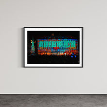Laden Sie das Bild in den Galerie-Viewer, Nürnberg/ Nuremberg Rathaus „Into the Blue“ Blaue Nacht 2017 (signed + Frame)