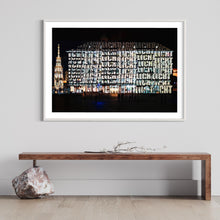 Laden Sie das Bild in den Galerie-Viewer, Nürnberg/ Nuremberg Rathaus „Into the Blue“ Blaue Nacht 2017 (signed + Frame)