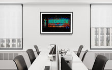 Laden Sie das Bild in den Galerie-Viewer, Nürnberg/ Nuremberg Rathaus „Into the Blue“ Blaue Nacht 2017 (signed + Frame)