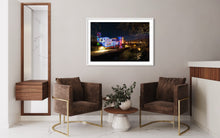 Laden Sie das Bild in den Galerie-Viewer, Rome/ Rom Tiberina Luce Luna 2019 (signed + Frame)
