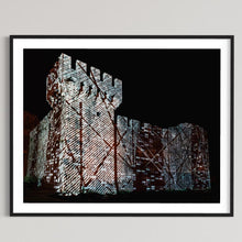 Laden Sie das Bild in den Galerie-Viewer, Trogir Fortress Kamerlengo Lighting up times 2017 (signed + Frame)