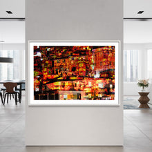 Load image into Gallery viewer, Brazil/ Brasilien Rio de Janeiro 2014 Santa Marta  (signed + Frame)