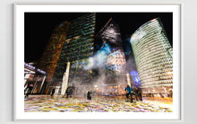 Laden Sie das Bild in den Galerie-Viewer, Berlin / Potsdamer / Platz Festival of Lights 2012 "Time Drifts - WORDS OF BERLIN" 10.-21 October 2012  (signed + Frame)