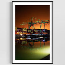 Laden Sie das Bild in den Galerie-Viewer, Stuttgart Hafen River of Words 2016 (signed + Frame)