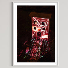 Laden Sie das Bild in den Galerie-Viewer, Berlin Hidden Places cardboard house / Papphaus 2020  (signed + Frame)
