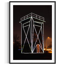 Laden Sie das Bild in den Galerie-Viewer, Hidden Places ehemaliger Wachturm DDR/ former Watchtower GDR 2016  (signed + Frame)