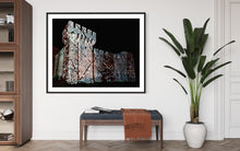 Laden Sie das Bild in den Galerie-Viewer, Trogir Fortress Kamerlengo Lighting up times 2017 (signed + Frame)