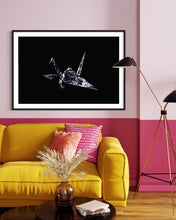 Laden Sie das Bild in den Galerie-Viewer, Hidden Places Origami Crane 2020  (signed + Frame)
