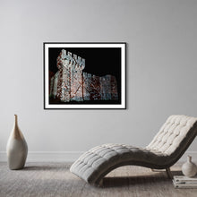 Laden Sie das Bild in den Galerie-Viewer, Trogir Fortress Kamerlengo Lighting up times 2017 (signed + Frame)