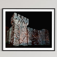 Laden Sie das Bild in den Galerie-Viewer, Trogir Fortress Kamerlengo Lighting up times 2017 (signed + Frame)