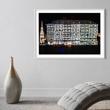 Laden Sie das Bild in den Galerie-Viewer, Nürnberg/ Nuremberg Rathaus „Into the Blue“ Blaue Nacht 2017 (signed + Frame)