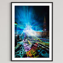Laden Sie das Bild in den Galerie-Viewer, Frankfurt Luminale 2018 Frankfurt Fades (signed + Frame)