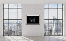 Laden Sie das Bild in den Galerie-Viewer, Hidden Places Origami Swan / Schwan 2020 (signed + Frame)