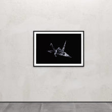 Laden Sie das Bild in den Galerie-Viewer, Hidden Places Origami Crane 2020  (signed + Frame)