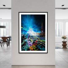 Laden Sie das Bild in den Galerie-Viewer, Frankfurt Luminale 2018 Frankfurt Fades (signed + Frame)
