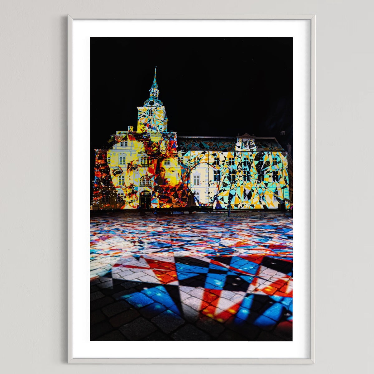 Oldenburg Landesmuseum Schloss TIme Drifts Oldenburg 2023 (signed + Frame)