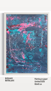 Painting on Paper/ untitled (2025/ 60x42cm)