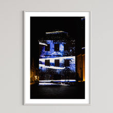 Load image into Gallery viewer, Weilheim 3  Lichtkunst Festival Weilheim Fades 2022 (signed + Frame)
