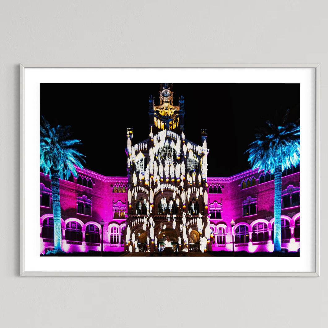 Barcelona Sant Pau / Els Llums de Sant Pau 2021 (signed + Frame)