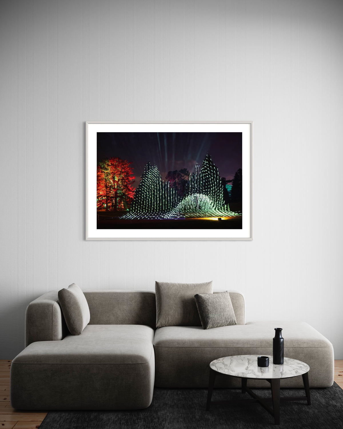 Berlin Botanischer Garten „Leben.Baum.Licht“ 2022 (signed + Frame)