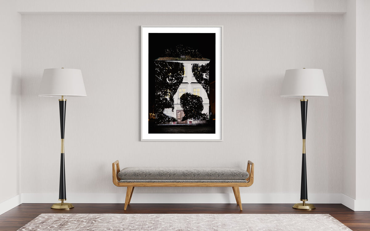 Weilheim 3 Lichtkunst Festival Weilheim Fades 2022 (signed + Frame)