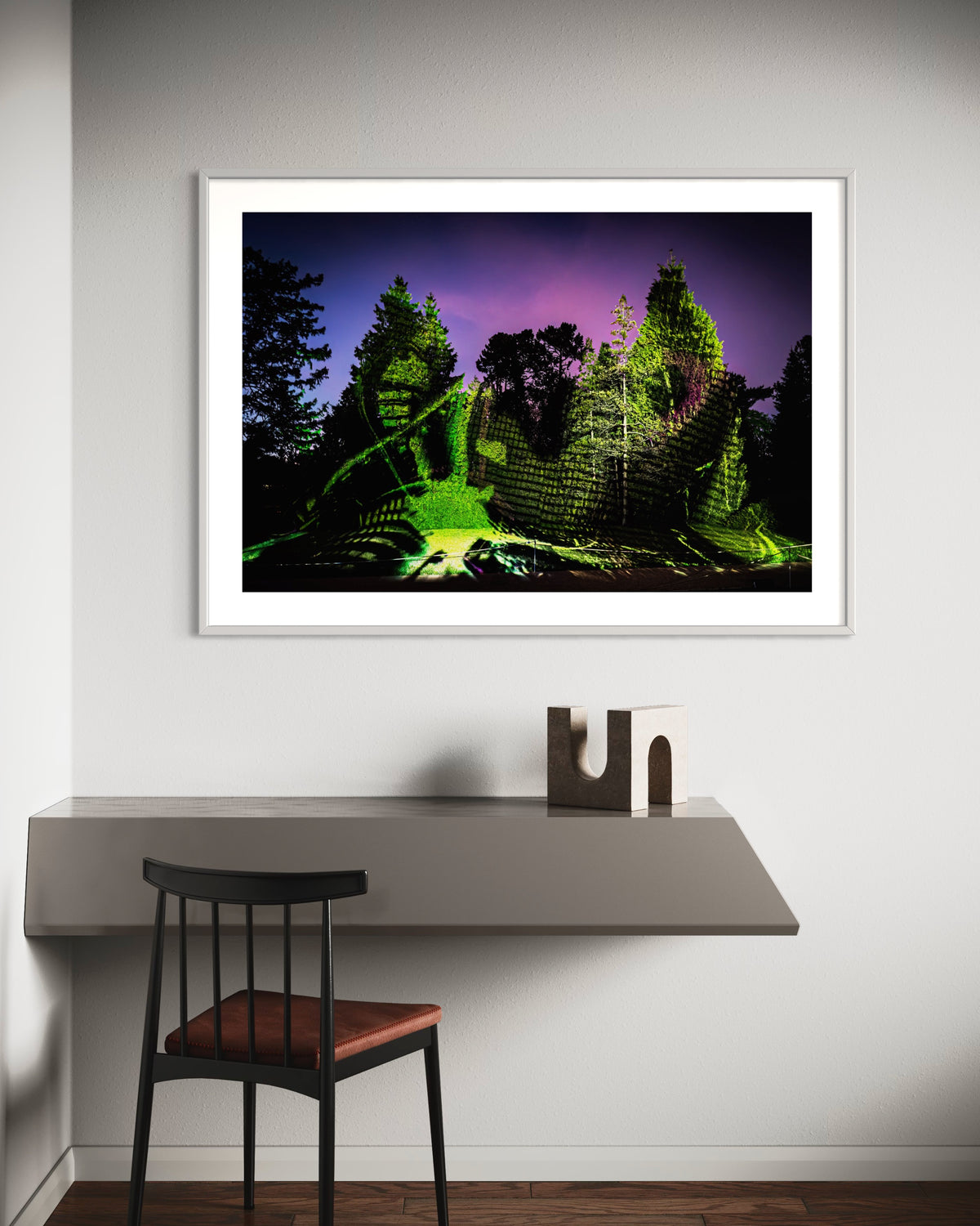 Berlin Botanischer Garten „Leben.Baum.Licht“ 2022 (signed + Frame)
