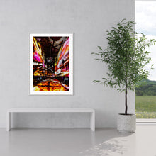 Load image into Gallery viewer, Erfurt Augustinerkirche AdventsLeuchten 2022 (signed + Frame)
